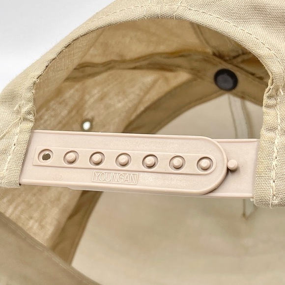 Vintage 90s Calvin Peeing on #3 Dale Earnhardt Tan SnapBack Trucker Hat Adult OS - Picture 14 of 14